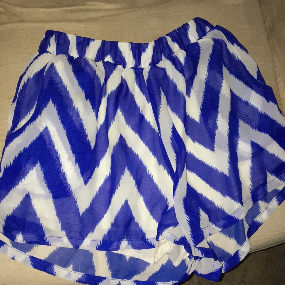Striped boutique shorts